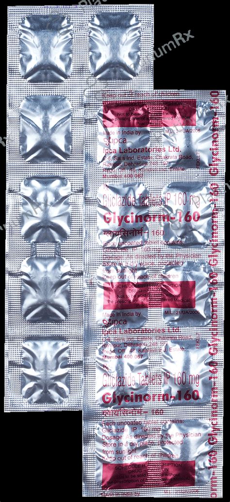 Glycinorm 160mg Tablet 15s | Uses, Price & Substitutes