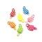 Multi-color Acrylic Ice Cream Bar Charms, 22x12mm, Count: 4 Pieces ...