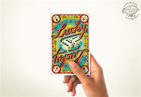 LUCKY Mini Notebook (plain pages) – Sky Goodies