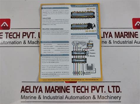 Sonora Sd Pi-6S Polarity Locker/Power Inserter – Aeliya Marine Tech