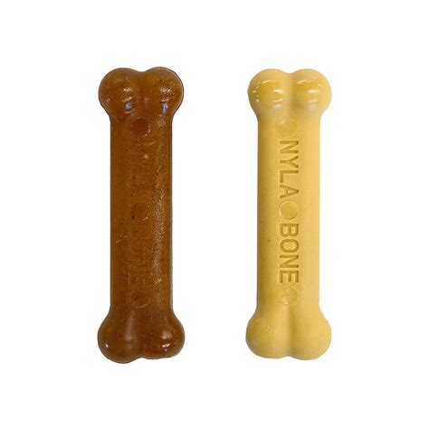 Buy Nylabone Puppy Chew & Power Chew Bone Twin Pack, Puppy Chew Toys ...