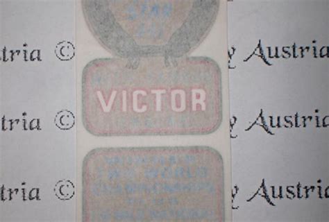BSA Sticker Tank Top. Victor | BRITISH Only Austria Fahrzeughandel GmbH