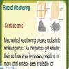What is weathering? What are the factors that effect weathering...Good ...