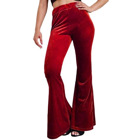 XINXIAOO Womens Trousers Business Casual Outfits for Women Red Pants ...
