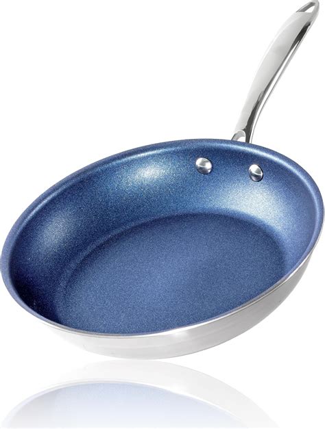 Amazon.com: Granitestone Blue Nonstick 14” Frying Pan with Ultra ...