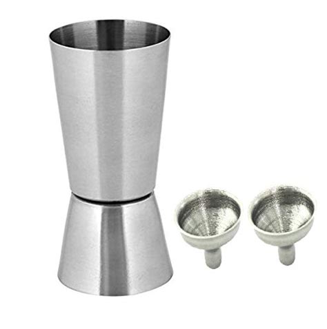 Yorick Double Side Peg Measure and Cocktail Shaker Drink Measuring Bar ...