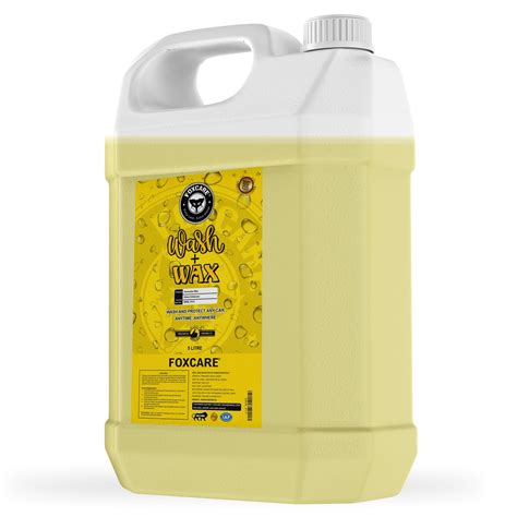 Foxcare Wash + Wax - Auto wash Shampoo (5 KG) – Foxcare Industries