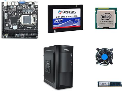Combo of H61 Motherboard, i5 3rd Gen Processor, 8GB RAM, 256GB SSD ...