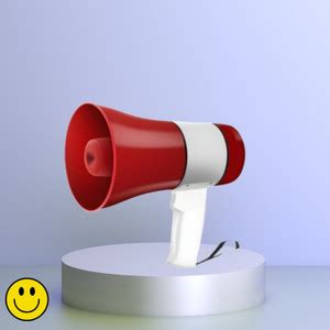 Clairbell Megaphone with USB Charging, Siren Speaker and 50 Watt High ...