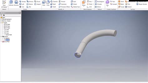 Image result for Inventor Use Sweep Command