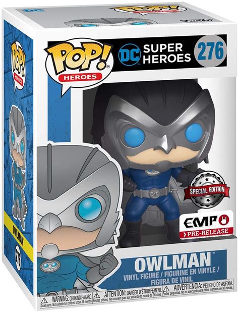 Funko Pop! DC Super Heroes Owlman Exclusive #276 : Amazon.in: Toys & Games