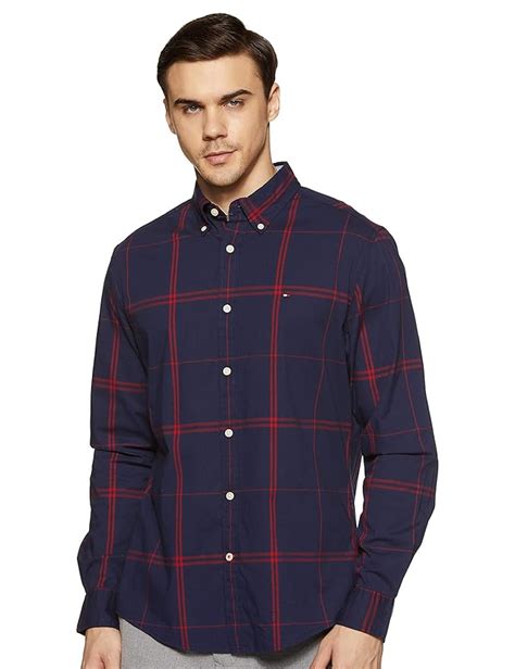 Buy Tommy Hilfiger Men's Regular fit Casual Shirt at Amazon.in