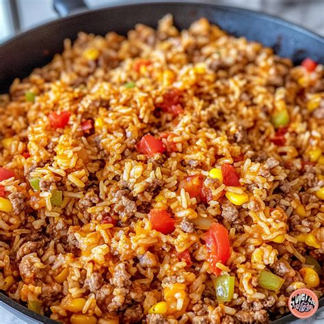 One-Pot Mexican Taco Rice Skillet - Can Cook It