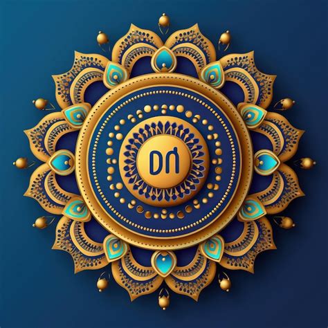 A large indigo star surrounded by a circle of 20 smaller indigo stars on a yellow background.