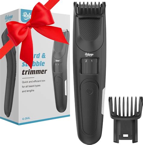 Amazon.com: REHOYO Men's Beard Trimmer, 40 Length Adjustable Precision ...