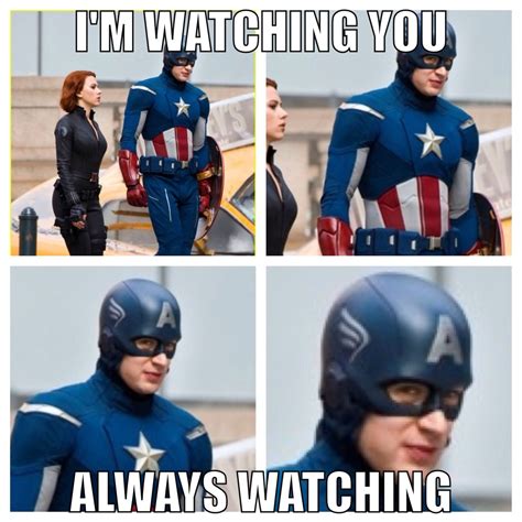 Good thing you're cute cap or this would be weird Captain America Funny ...