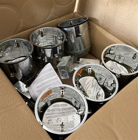 Set Of 6 DMF Lighting DH6ICR-ATQ 6" RECESSED Can Light Housing for ...