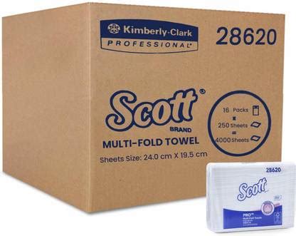 Kimberley Clark Scott Multi Fold Hand Towel 28620 Toilet Paper Roll ...