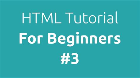HTML Full Tutorial 的图像结果