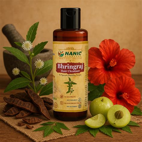 Bhringaraj Hair Cleanser - NANIC Ayurveda – Nanic Ayurveda