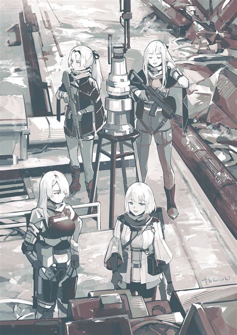 Image result for Girls Frontline Team Defy