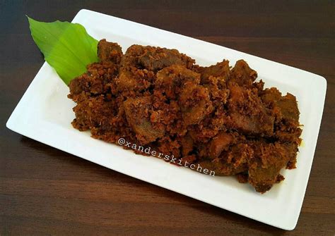 rendang daging resep