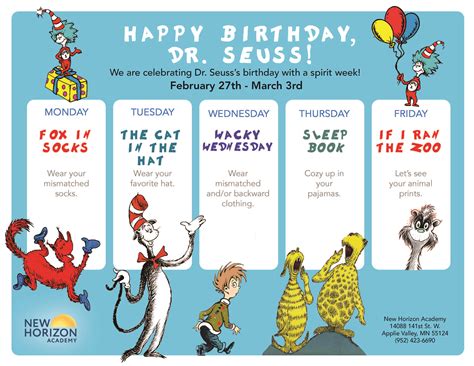 Dr Seuss Week