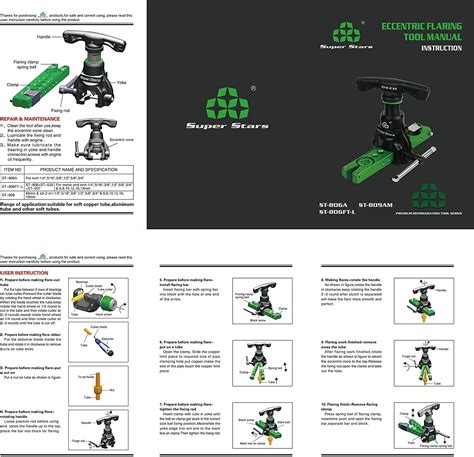 FURVOCHY Flaring Tool Kit Pipe Expander Set 1/4 - 3/4 India | Ubuy