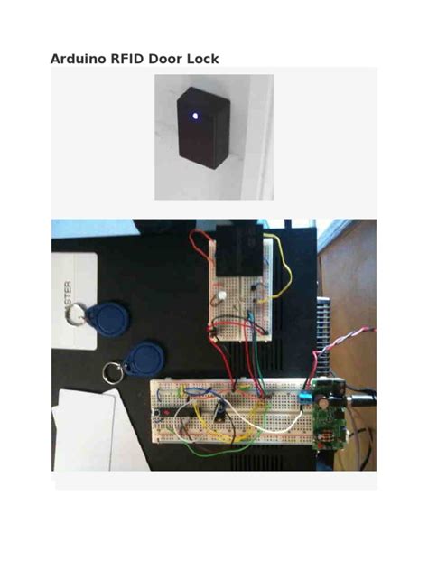 Image result for Arduino RFID Door Lock