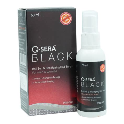 Buy Q-Sera Black Hair Serum | 19 Minutes Delivery | Apollo Pharmacy