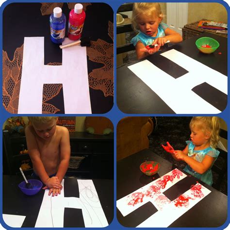 Letter H craft, H is for hands | Letter h crafts, Preschool crafts ...