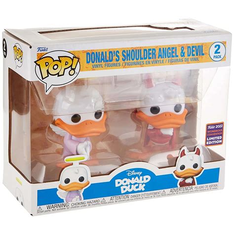Hilarious Donald's Shoulder Angel and Devil Funko Pop! WonderCon 2022!