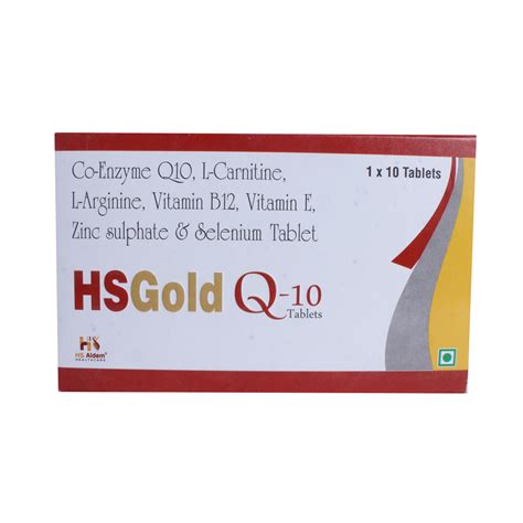 Buy HSGold Q-10 Tablet | 19 Minutes Delivery | Apollo Pharmacy