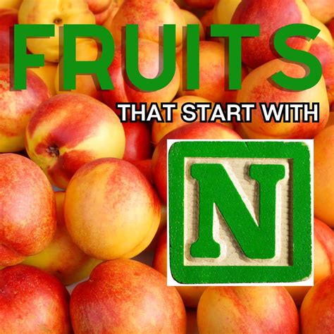 Fruit Begins With N