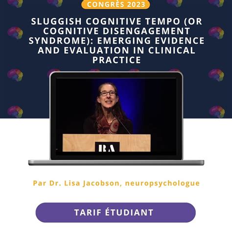 Sluggish Cognitive Tempo (or Cognitive Disengagement Syndrome ...