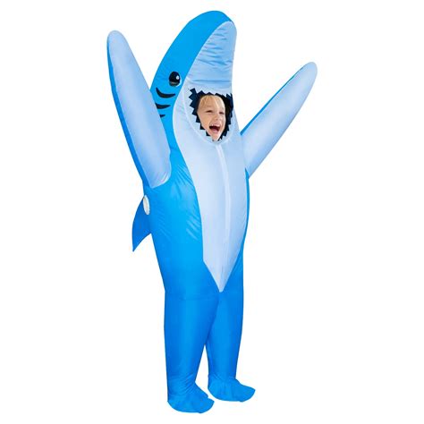 Amazon.com: Inflatable Shark Costume Kids, Halloween Shark Inflatable ...