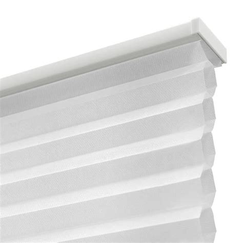Buy DIY White Cordless Light Filtering Polyester Honeycomb Cellular ...