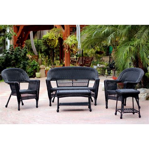 Home Depot Black Wicker Outdoor Furniture at Alison Mclemore blog