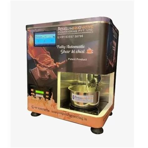 Fully Automatic Milk Coffee Machine - 3 Line Tea And Coffee Vending ...