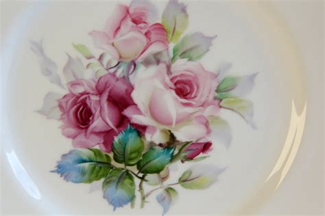 Buy Vintage Noritake Nippon Toki Kaisha Plate Handpainted Roses Made in ...