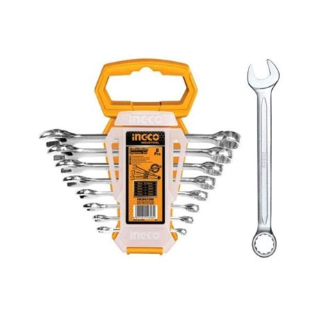 Buy Ingco Combination Spanner Set 6-19mm Online - Technocart