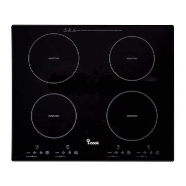 Buy i-Cook Electric Built-In Induction Hob - 4 Burners - 60 Cm ...