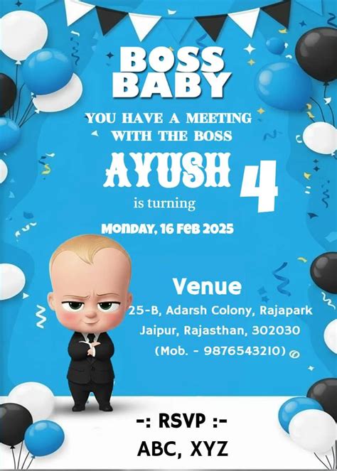 Create Birthday Invitation Card Online Free