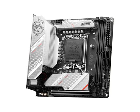 MSI MPG B760I EDGE WIFI DDR5 LGA 1700 Mini-ITX Motherboard - tpstech.in