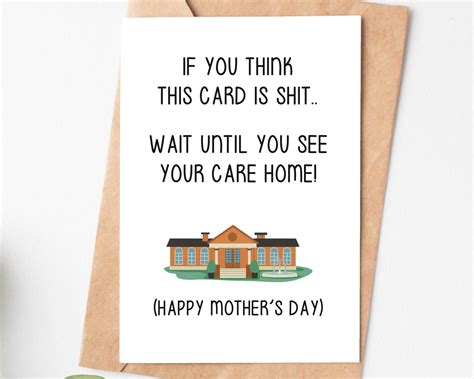 Funny Mothers Day Card Happy Mother's Day Card for Mom - Etsy