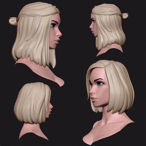 hair 3d model