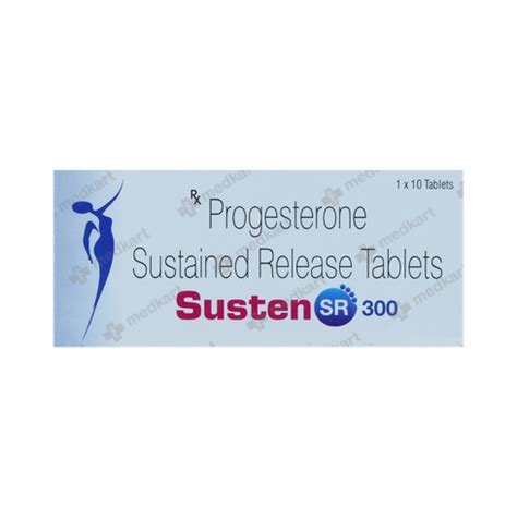 SUSTEN SR 300MG TABLET 10'S, Price, Composition & Generic Alternatives ...