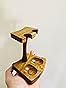 Buy Leo Barba Wooden Pipe Stand Only for 2 Hoop, Rack Holder Tobacco ...