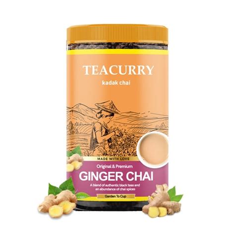 Buy Ginger Tea Help in Immunity, Cold & Digestion