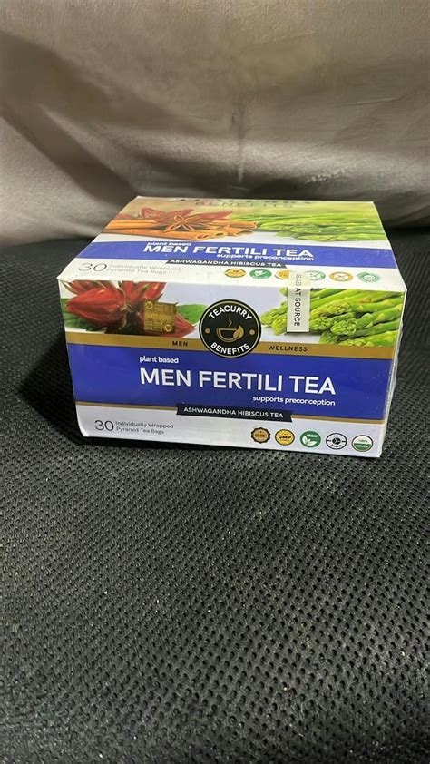 Buy Fertility Tea for Men to boost Fertility and Count - Men Fertility Tea